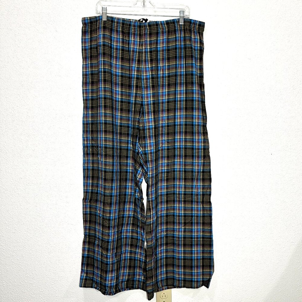 SAVAGE x FENTY Pajama Bottoms Tie Up Tartan‎ Open Back